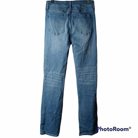 Vervet Cuffed Straight Distressed Jeans - Picture 5 of 5